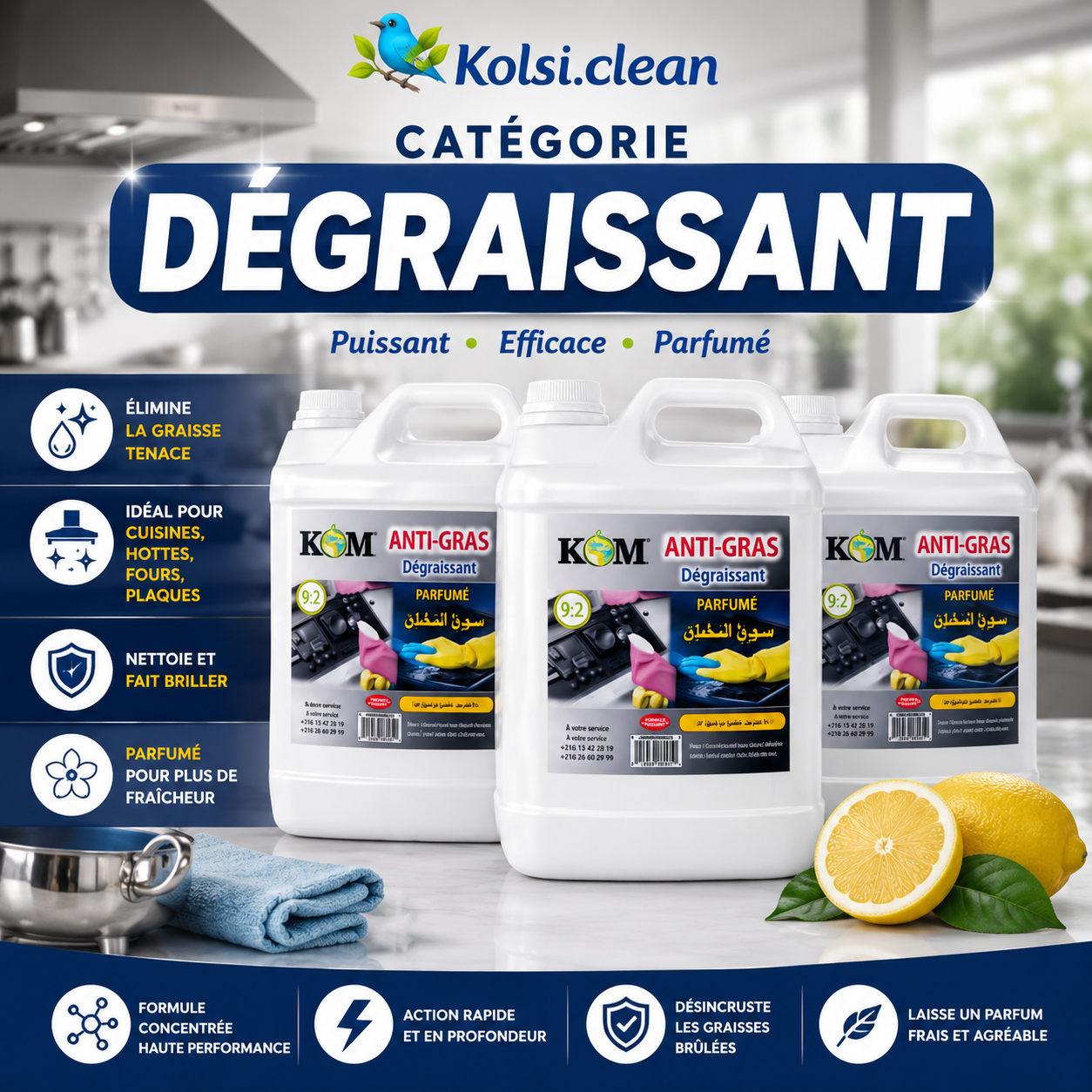 Dégraissant